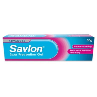 Advanced Savlon Scar Prevention Gel 50g