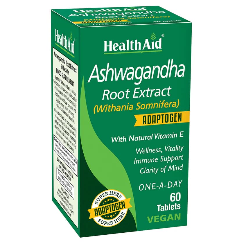 HealthAid Ashwagandha Pack of 60 Tablets