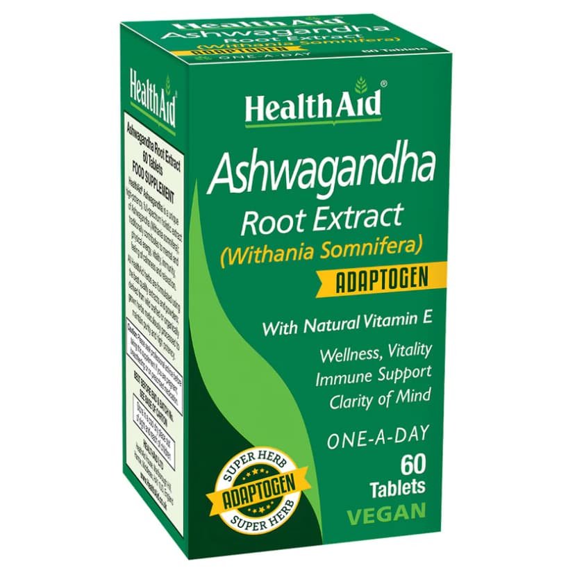 HealthAid Ashwagandha Pack of 60 Tablets